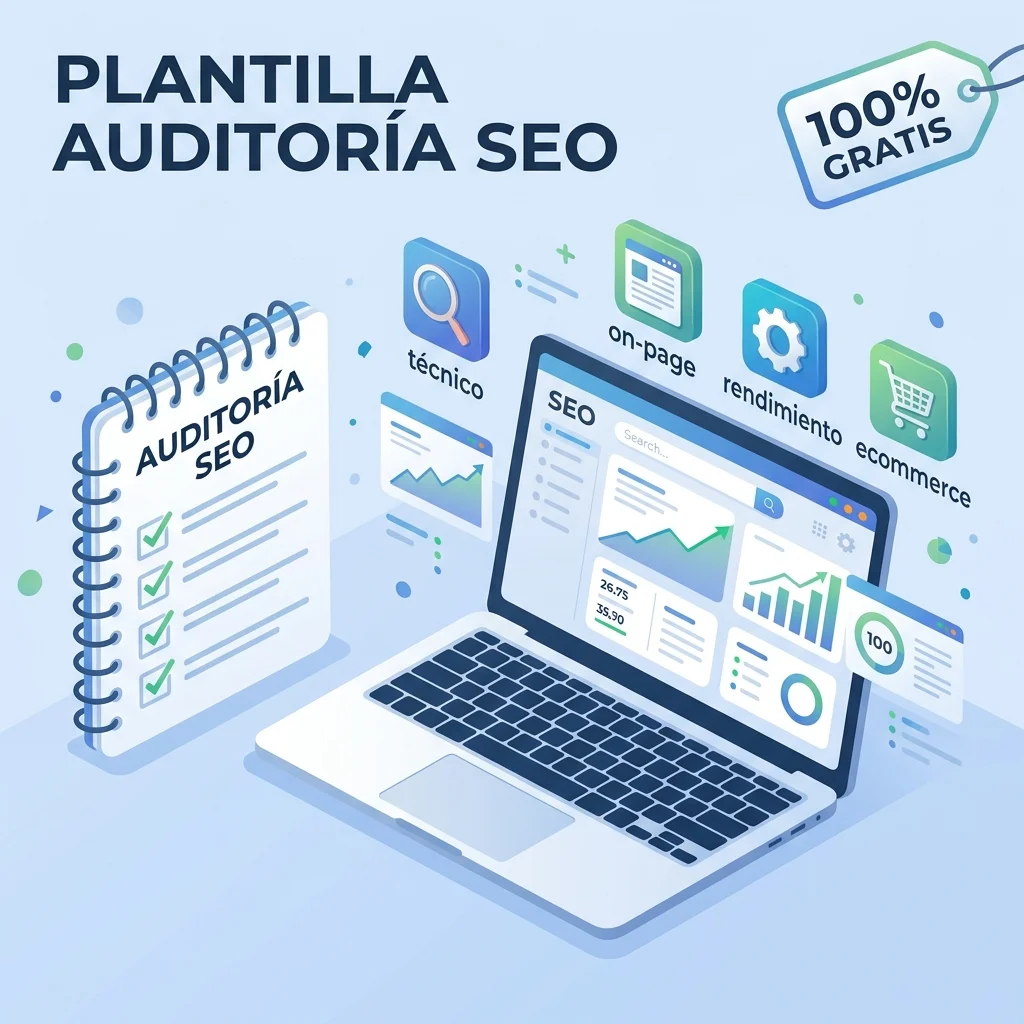 Plantilla auditoría SEO: guía práctica con herramienta gratis para auditar tu web