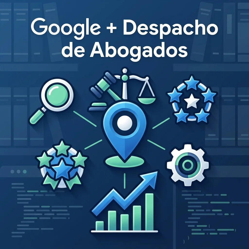 Infografía google y despacho de abogados para posicionar en buscadores