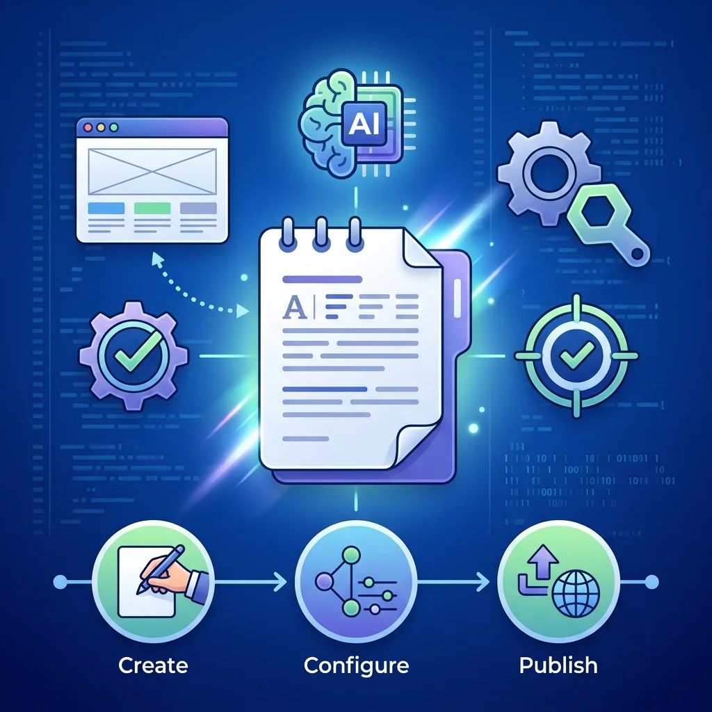 Infografía sobre el archivo llms.txt, un nuevo estándar para guiar a los crawlers de inteligencia artificial como ChatGPT y Gemini a través del contenido de tu web