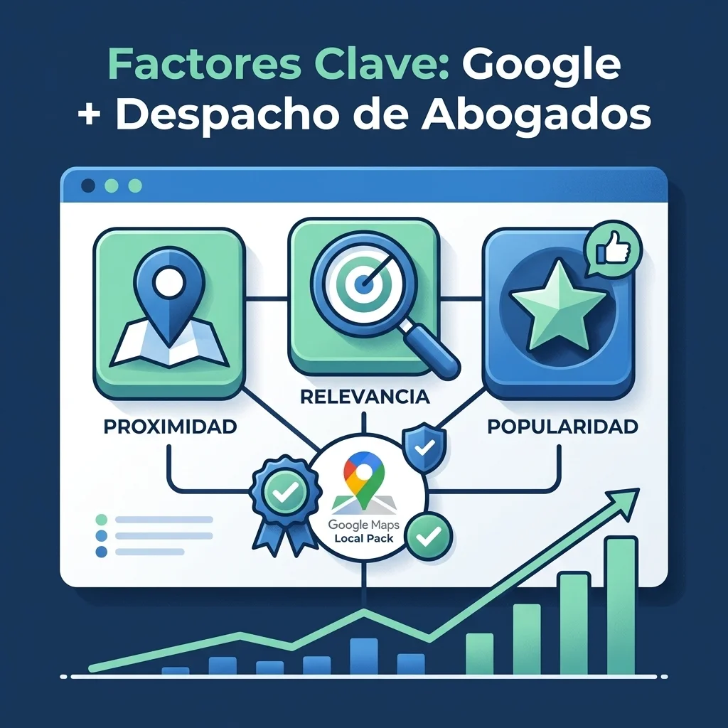 tres factores posicionamiento despacho abogados