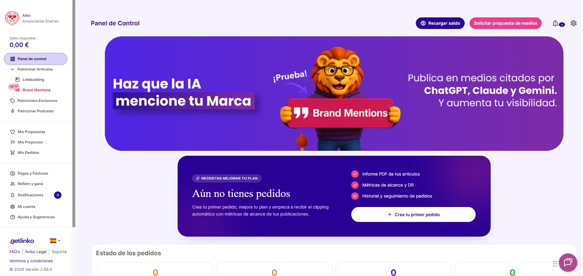 Getlinko - Buy quality links and backlinks